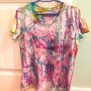 Tie dyed t shirt